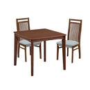 ダイニングテーブルとしも使える〈こたつ3点セット〉 ダイニングテーブル こたつ布団 テーブル チェア 椅子 ベンチ 組立簡単 ハイタイプ 2人掛け 4人掛け 2人用 4人用 オーク突板 コンパクト 北欧 モダン シンプル おしゃれ ファミリー カップル リース【大型商品】