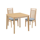 ダイニングテーブルとしも使える〈こたつ3点セット〉 ダイニングテーブル こたつ布団 テーブル チェア 椅子 ベンチ 組立簡単 ハイタイプ 2人掛け 4人掛け 2人用 4人用 オーク突板 コンパクト 北欧 モダン シンプル おしゃれ ファミリー カップル リース【大型商品】