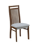 【ブラックフライデー10％OFF】KaguBuy リース 2脚セット こたつ椅子 ダイニングチェア 組立簡単 保温カバー付き ラバーウッド ラッカー塗装 ファブリック オールシーズン コンパクト 北欧 モダン 省スペース シンプル 曲線美 格子 おしゃれ ファミリー カップル 2人 椅子