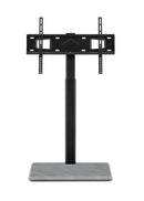 ＼新色追加／ テレビスタンド ハイタイプ 32〜70型 棚付き 左右首振り 高さ調整 角度調整 壁寄せ スチール  震度6 32 55 70 インチ VESA 600×400 壁固定ワイヤー 耐震 傷防止 おしゃれ シンプル ブラック グレー TVスタンド スリム 角度調節 高さ調節 耐震 自立式