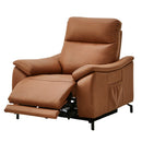 KaguBuy 開梱設置 スピーカー内蔵 電動リクライニングソファー 本革 PVC ファブリック 1人掛け リクライニング Bluetooth 電動リクライニングソファ リクライニングソファ レザーソファー 本革ソファー 本革張り 一人掛け  1人がけ 一人がけ リーブズ【大型商品】