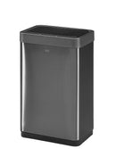 センサー式自動ダストボックス45L＜EKO＞ゴミ箱 ダストボックス EK9260 45L センサー 自動開閉 自動感知 横型 横向き ふた付き オート EKO イーケーオー ECO ステンレス製 シルバー キッチン