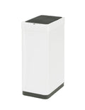 センサー式自動ダストボックス45L＜EKO＞ゴミ箱 ダストボックス 45L 45リットル センサー 自動開閉 自動感知 縦型 たて型 縦置き ふた付き オート EKO イーケーオー ECO ステンレス製 シルバー キッチン おしゃれ