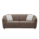 【開梱設置無料】ソファ ソファー ファブリック 3人掛け 3Pソファ ブークレ生地 三人掛け 3人がけ 三人がけ ココ【大型商品】