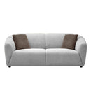 【開梱設置無料】ソファ ソファー ファブリック 3人掛け 3Pソファ ブークレ生地 三人掛け 3人がけ 三人がけ ココ【大型商品】