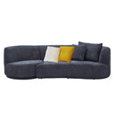 【開梱設置無料】回転ソファ付き3Pソファ ソファ ソファー 3人掛け 3Pソファ ブークレ生地 ファブリック 三人掛け 3人がけ 三人がけ ブークレソファ 韓国 北欧 もこもこ かわいい おしゃれ ローゼ【大型商品】