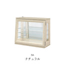 コレクションケース 卓上 ガラス 幅50cm 完成品 背面ミラー 小型 推し活 フィギア ケース コレクションボード ガラスケース ショーケース プラモデル おしゃれ 香水 アクセサリー 収納 棚 レック