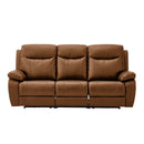 組立設置 スピーカー内蔵 電動リクライニングソファー 本革 PVC ファブリック スピーカー内蔵 3人掛け Bluetooth リクライニングソファ 三人掛け  -スーウェイ-