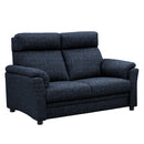 ソファ 2Pソファ 3Pソファ 2人掛け 3人掛け 2サイズ展開 ファブリック ソファー グレー ココア ライトグレー カフェ風 おしゃれ リンド 【大型商品】