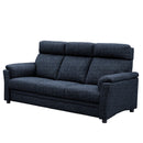 ソファ 2Pソファ 3Pソファ 2人掛け 3人掛け 2サイズ展開 ファブリック ソファー グレー ココア ライトグレー カフェ風 おしゃれ リンド 【大型商品】