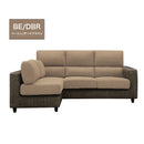 ソファー 幅200cm 送料無料 3人がけ 3人掛け L字型ソファ カウチソファ スツール クッション2個付 ポケットコイル ファブリック 北欧 リビングソファ おしゃれ ゆったり かわいい コンパクト ラージ LARGE【大型商品】