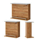 カウンターテーブル バーカウンター 収納 国産 日本製 完成品 キッチンカウンター 高級感 コンパクト キッチン収納 ダイニングテーブル おしゃれ かっこいい ラン 【大型商品】