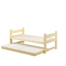 3段親子ベッド 2段ベッド 子供ベッド シングルサイズ はしご コンパクト フレーム 一人暮らし シンプル かわいい 三人用 二人用 一人用  家族 子ども用 ベット シングルベット ファリー【大型商品】