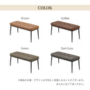 ミルナー ダイニング ベンチ レザー調 幅100cm 幅125cm リビングベンチ 2人用 2人掛け  長椅子 ベンチ椅子 食卓 玄関 ヴィンテージ インダストリアル ファブリック おしゃれ シンプル