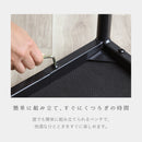 ミルナー ダイニング ベンチ レザー調 幅100cm 幅125cm リビングベンチ 2人用 2人掛け  長椅子 ベンチ椅子 食卓 玄関 ヴィンテージ インダストリアル ファブリック おしゃれ シンプル