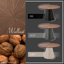 ルク ダイニングテーブル 丸テーブル 円型 4人掛け 120cm ダイニング オーク ウォールナット アイアン 食卓 食卓テーブル 北欧 木目 木製 天然木 カフェ 丸ダイニングテーブル おしゃれ かっこいい 【大型商品】