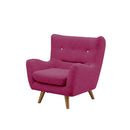 ソファ ソファー 1人掛けソファー １人用ソファー 一人掛けソファー 一人用ソファー 完成品 ファブリック 布地 ホワイト 白 オレンジ ピンク ブラック 黒 ブラウン ブルー 青 レッド 赤 グレー グリーン 緑 cattleya カトレア