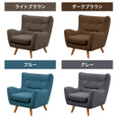 ソファ ソファー 1人掛けソファー １人用ソファー 一人掛けソファー 一人用ソファー 完成品 ファブリック 布地 ホワイト 白 オレンジ ピンク ブラック 黒 ブラウン ブルー 青 レッド 赤 グレー グリーン 緑 cattleya カトレア