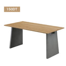 ダイニングテーブル 単品 木製 幅150cm 幅180cm 天然木 オーク突板 テーブル 食卓 シンプル 4人掛け ファミリー向け おしゃれ 脚 北欧 モダン カフェ アトス