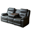 電動リクライニングソファー 電動ソファー 本革 レザー PVC 3人掛け ハイバック リクライニグチェア ヘッドリクライニング USB TYPE-C 電動ソファ 電動リクライニングソファ ソファー リクライニング 可動式 ヘッドレスト フットレスト テーブル付き  3人がけ 3人用 三人用 モーション