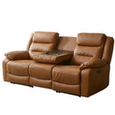 電動リクライニングソファー 電動ソファー 本革 レザー PVC 3人掛け ハイバック リクライニグチェア ヘッドリクライニング USB TYPE-C 電動ソファ 電動リクライニングソファ ソファー リクライニング 可動式 ヘッドレスト フットレスト テーブル付き  3人がけ 3人用 三人用 モーション