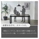 組立設置 セラミック ダイニングテーブル 150 180 伸長式テーブル 角丸 耐熱 耐水 耐久 石目調 マーブル調 長方形 4人掛け 6人掛け 食卓 高級感 おしゃれ  新生活 ダイニング ブラック グレー リビング ダイアリー【大型商品】