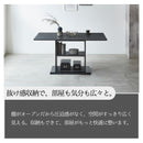 組立設置 セラミック ダイニングテーブル 140 テーブル 角丸 収納付き 棚 耐熱 耐水 耐久 石目調 マーブル調 長方形 4人掛け 6人掛け 食卓 真鍮 高級感 おしゃれ 新生活 ブラック グレー ダイニング リビング ダイアリー