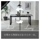 組立設置 ダイニングテーブルセット セラミック ダイニング5点セット  伸長式 テーブル  150 180 ダイニングチェア 棚 耐熱 耐水 耐久 石目調 マーブル調 長方形 4人掛け 6人掛け 食卓 真鍮 高級感 おしゃれ  新生活 ブラック グレー diary ダイアリー【大型商品】