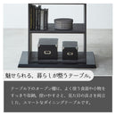 組立設置 ダイニングテーブルセット セラミック ダイニング5点セット  140 テーブル  収納付き ダイニングチェア 棚 耐熱 耐水 耐久 石目調 マーブル調 長方形 4人掛け 6人掛け 食卓 真鍮 高級感 おしゃれ  新生活 ブラック グレー diary ダイアリー【大型商品】