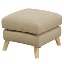 KaguBuy ダリア オットマン ソファ スツール 1人掛け 幅50cm  ファブリック張り ファブリックソファ 布張りソファ  リビングソファ アームソファ 肘掛け付き 韓国 韓国インテリア