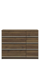 KaguBuy ディリ チェスト タンス収納チェスト ローチェスト スライドレール付 幅120 4段