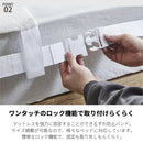 ベッド 隙間 30cm すきまパッド カバー付き 隙間パッド ベッド連結 固定ベルト付き 連結 接続バンド マットレス 隙間パッド ベッド隙間 マットレスバンド 段差解消 洗える 収納バッグ付 ベッド隙間対策 feet フィート