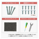 KaguBuy  リフェーシア ポスト一体型宅配ボックス 宅配BOX 2段 ポスト付き宅配ロッカー 大容量 両開き 防犯 防水 防塵 置き型 ポスト一体型 配達ボックス 選べる3色