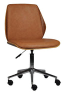 KaguBuy ジャックス オフィスチェア オフィスチェアー 昇椅子 チェア イス チェアー PU 木製 在宅勤務 テレワーク