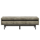 KaguBuy ライト テレビ台 幅160 完成品 テレビボード ローボード 収納 セラミック調 新生活 アウトレット