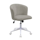 オフィスチェア パソコンチェア 回転チェア 昇降チェア 1人掛け 昇降 肘なし ファブリック ボア生地 北欧 モダン 一人用 おしゃれ シンプル 新生活 ユウ