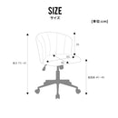 オフィスチェア パソコンチェア 回転チェア 昇降チェア 1人掛け 昇降 肘なし ファブリック ボア生地 北欧 モダン 一人用 おしゃれ シンプル 新生活 ユウ