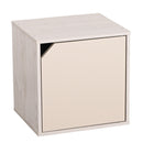 キューブボックス CUBE BOX オープン 木扉付き 棚付き 引出し付き 収納ボックス くすみカラー カラーボックス 木製 収納棚 リビング収納 おしゃれ ナチュラル キューベル