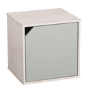 キューブボックス CUBE BOX オープン 木扉付き 棚付き 引出し付き 収納ボックス くすみカラー カラーボックス 木製 収納棚 リビング収納 おしゃれ ナチュラル キューベル