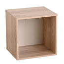 キューブボックス CUBE BOX オープン 木扉付き 棚付き 引出し付き 収納ボックス くすみカラー カラーボックス 木製 収納棚 リビング収納 おしゃれ ナチュラル キューベル