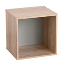 キューブボックス CUBE BOX オープン 木扉付き 棚付き 引出し付き 収納ボックス くすみカラー カラーボックス 木製 収納棚 リビング収納 おしゃれ ナチュラル キューベル