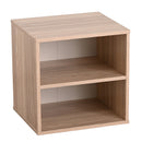 キューブボックス CUBE BOX オープン 木扉付き 棚付き 引出し付き 収納ボックス くすみカラー カラーボックス 木製 収納棚 リビング収納 おしゃれ ナチュラル キューベル