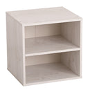 キューブボックス CUBE BOX オープン 木扉付き 棚付き 引出し付き 収納ボックス くすみカラー カラーボックス 木製 収納棚 リビング収納 おしゃれ ナチュラル キューベル