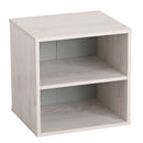 キューブボックス CUBE BOX オープン 木扉付き 棚付き 引出し付き 収納ボックス くすみカラー カラーボックス 木製 収納棚 リビング収納 おしゃれ ナチュラル キューベル