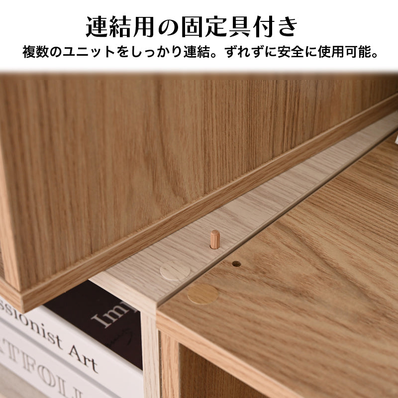 キューブボックス CUBE BOX オープン 木扉付き 棚付き 引出し付き 収納ボックス くすみカラー カラーボックス 木製 収納棚 リビング収納 おしゃれ ナチュラル キューベル