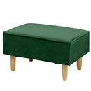 KaguBuy モネ オットマン 1人掛け 脚取り外し可能 ローソファ 一人暮らし テーブル スツール 1P コンパクト 新生活 アウトレット