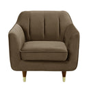 KaguBuy ナターリア ソファー ベロア調 1人掛け 1人用 ソファ リビング おしゃれ かわいい リビング シンプル モダン 肘かけ ワンルーム コンパクト ローソファ 新生活