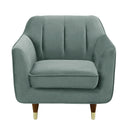 KaguBuy ナターリア ソファー ベロア調 1人掛け 1人用 ソファ リビング おしゃれ かわいい リビング シンプル モダン 肘かけ ワンルーム コンパクト ローソファ 新生活