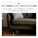 KaguBuy ナターリア ソファ ベロア調 2.5人掛け 二人掛け ソファー 2P 2人掛け 2.5人 リビング おしゃれ 可愛い リビング モダン 肘 ワンルーム コンパクト ローソファ 新生活【大型商品】