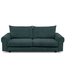 3人掛けソファ ソファ ３人掛け 北欧 木脚 高級 モダン 羽毛 シリコンフィル ポケットコイル 布 コーデュロイ ファブリック ひじ掛け 3Pソファ リビングソファー エテル【大型商品】